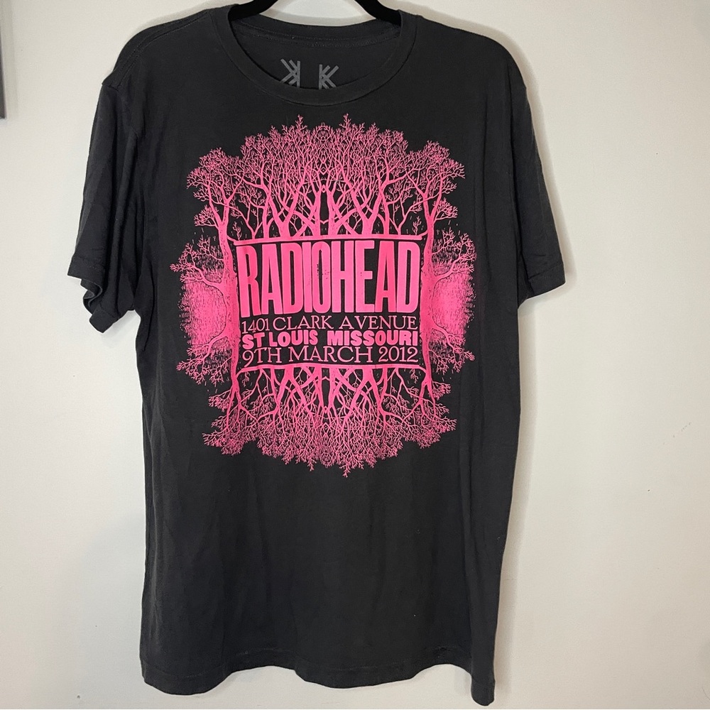 W.A.S.T.E. Radiohead RARE concert shirt
